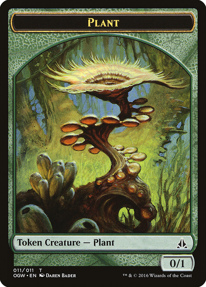 Plant Token [Oath of the Gatewatch Tokens] | Game Grid - Logan