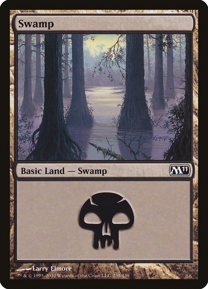 Swamp (239) [Magic 2011] | Game Grid - Logan