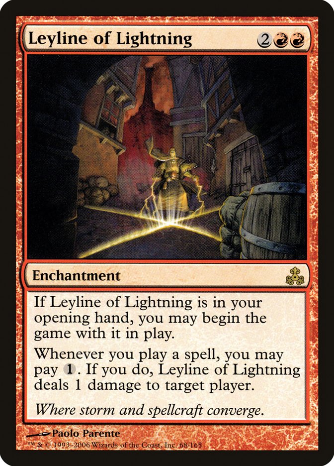 Leyline of Lightning [Guildpact] | Game Grid - Logan