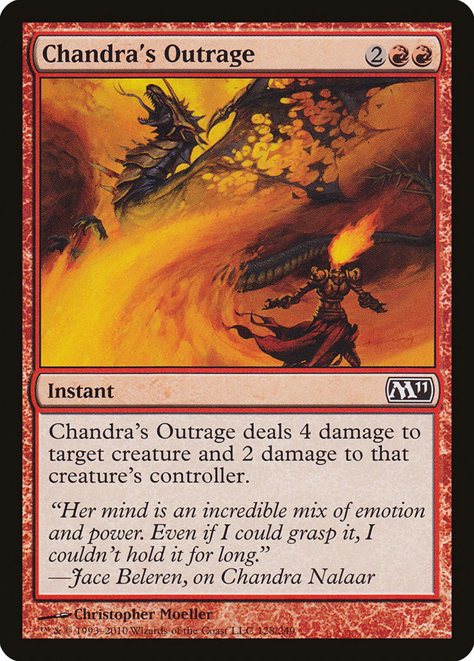 Chandra's Outrage [Magic 2011] | Game Grid - Logan