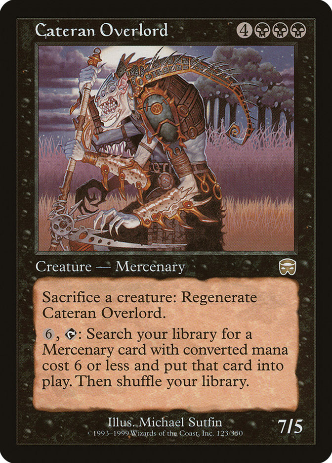 Cateran Overlord [Mercadian Masques] | Game Grid - Logan