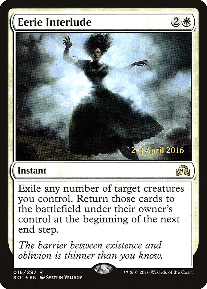 Eerie Interlude [Shadows over Innistrad Prerelease Promos] | Game Grid - Logan