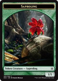 Saproling // Treasure (010) Double-Sided Token [Explorers of Ixalan Tokens] | Game Grid - Logan