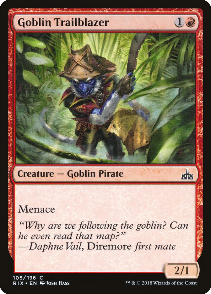 Goblin Trailblazer [Rivals of Ixalan] | Game Grid - Logan