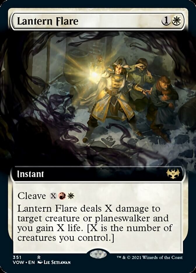 Lantern Flare (Extended Art) [Innistrad: Crimson Vow] | Game Grid - Logan