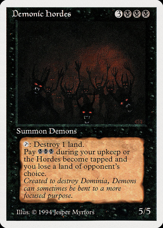 Demonic Hordes [Summer Magic / Edgar] | Game Grid - Logan