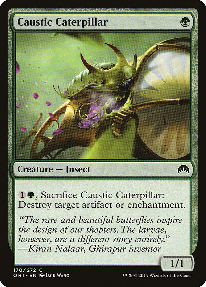 Caustic Caterpillar [Magic Origins] | Game Grid - Logan