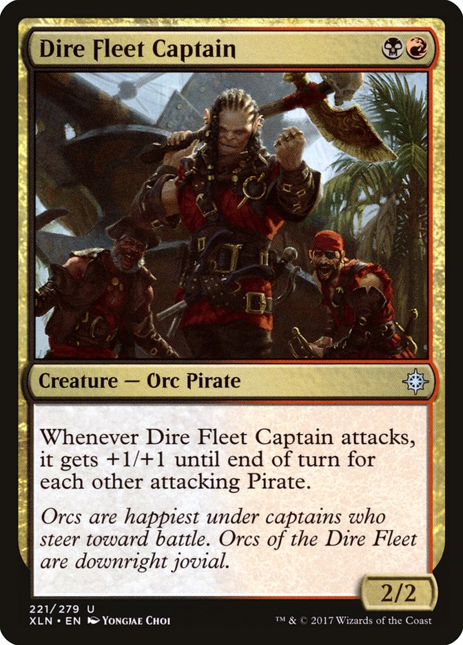 Dire Fleet Captain [Ixalan] | Game Grid - Logan