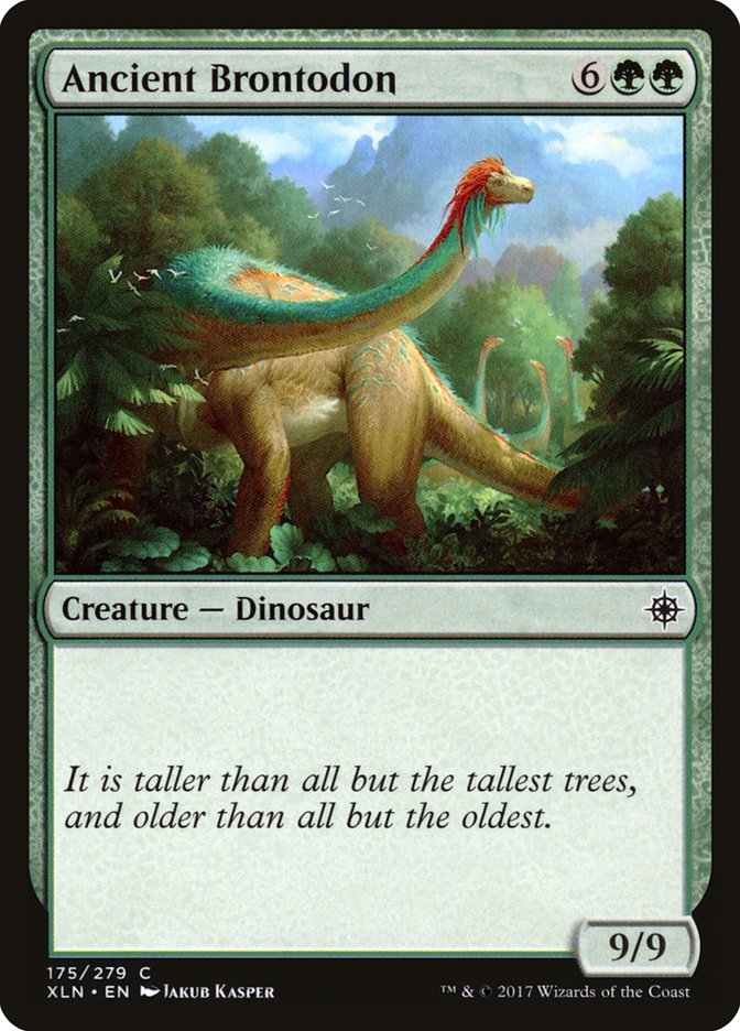 Ancient Brontodon [Ixalan] | Game Grid - Logan