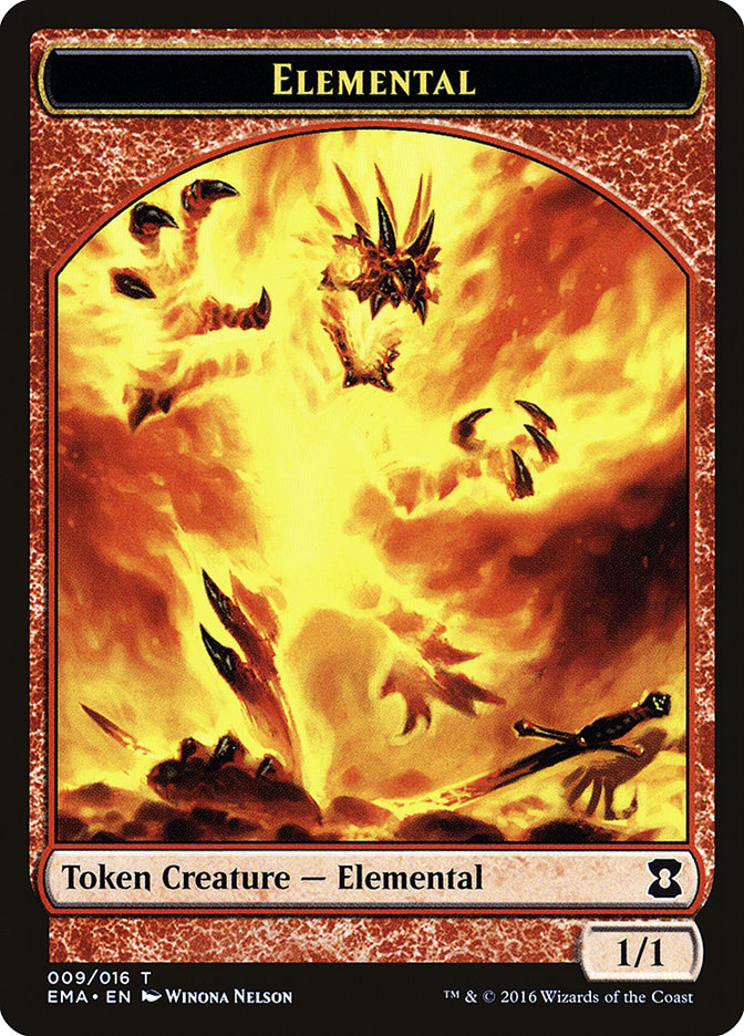 Elemental Token (009/016) [Eternal Masters Tokens] | Game Grid - Logan