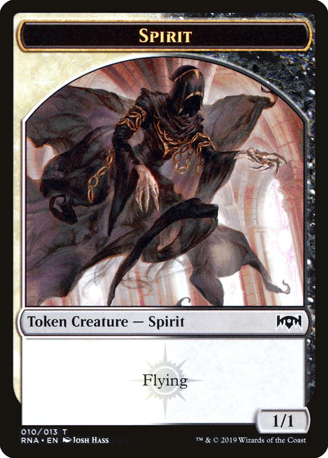 Spirit Token [Ravnica Allegiance Tokens] | Game Grid - Logan