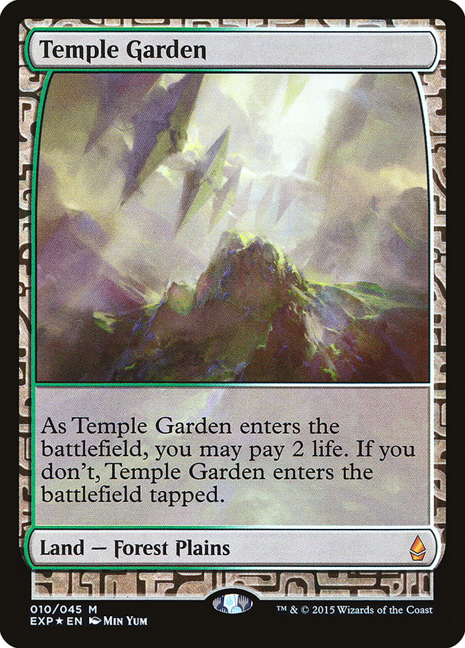 Temple Garden [Zendikar Expeditions] | Game Grid - Logan