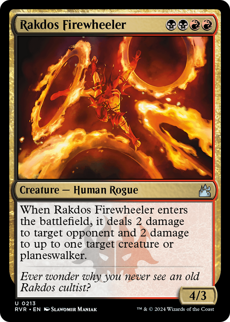 Rakdos Firewheeler [Ravnica Remastered] | Game Grid - Logan