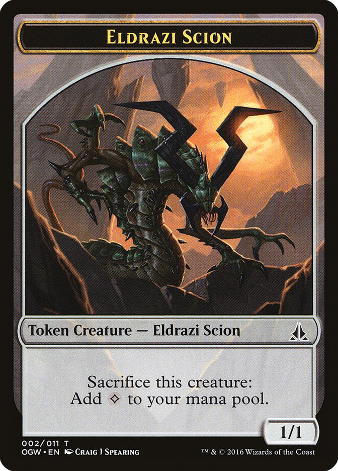 Eldrazi Scion Token (002/011) [Oath of the Gatewatch Tokens] | Game Grid - Logan