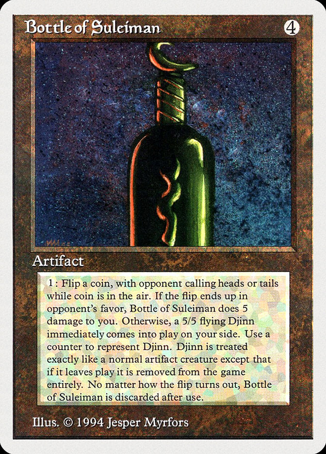 Bottle of Suleiman [Summer Magic / Edgar] | Game Grid - Logan