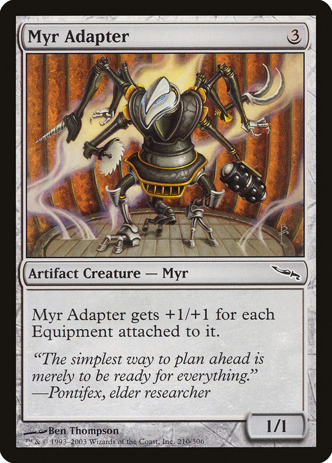 Myr Adapter [Mirrodin] | Game Grid - Logan