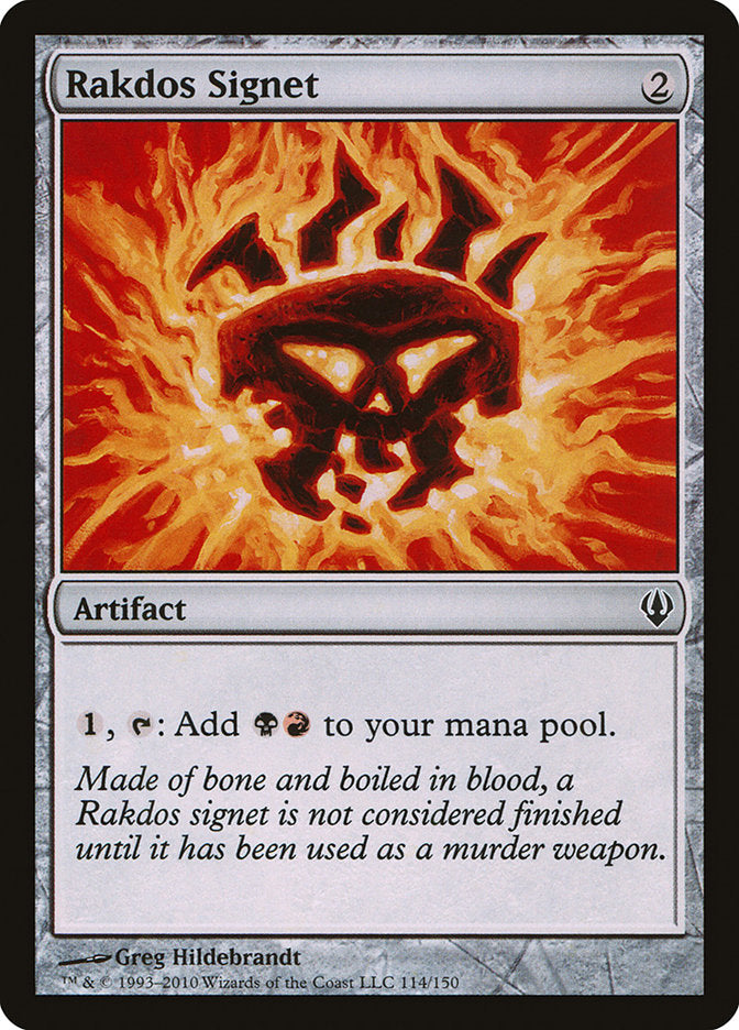 Rakdos Signet [Archenemy] | Game Grid - Logan