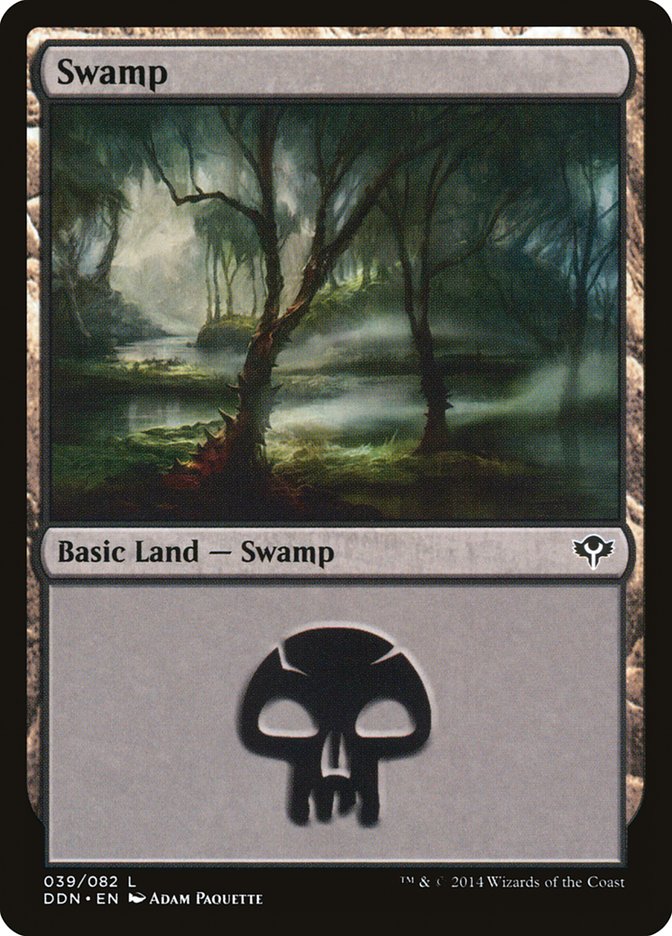 Swamp (39) [Duel Decks: Speed vs. Cunning] | Game Grid - Logan