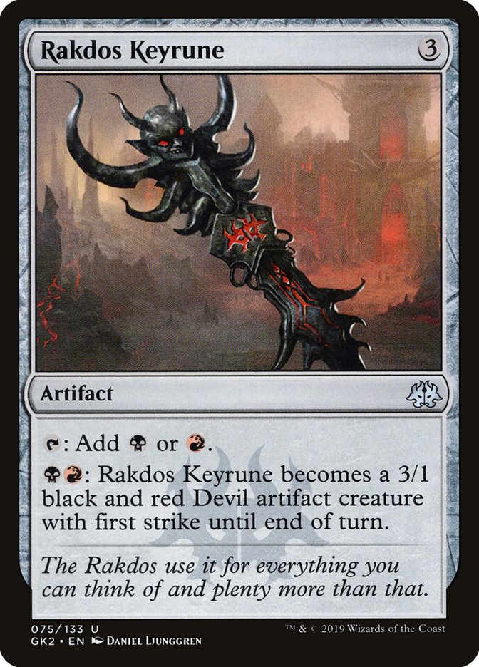 Rakdos Keyrune [Ravnica Allegiance Guild Kit] | Game Grid - Logan
