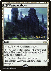 Westvale Abbey // Ormendahl, Profane Prince [Shadows over Innistrad Prerelease Promos] | Game Grid - Logan