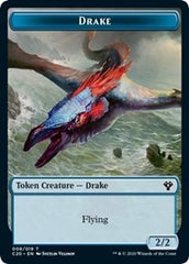 Drake // Insect (018) Double-Sided Token [Commander 2020 Tokens] | Game Grid - Logan