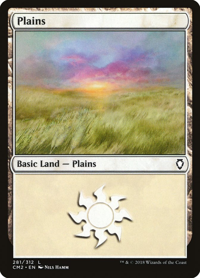 Plains (281) [Commander Anthology Volume II] | Game Grid - Logan