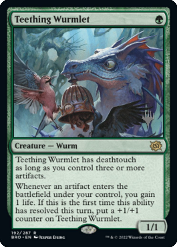 Teething Wurmlet (Promo Pack) [The Brothers' War Promos] | Game Grid - Logan