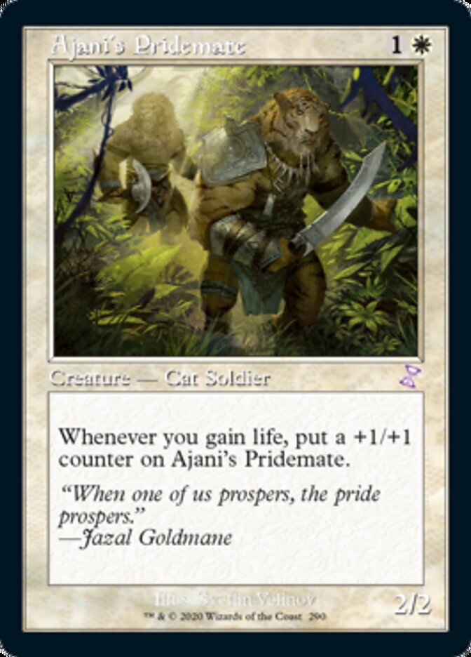 Ajani's Pridemate (Timeshifted) [Time Spiral Remastered] | Game Grid - Logan