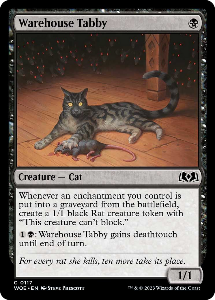 Warehouse Tabby [Wilds of Eldraine] | Game Grid - Logan