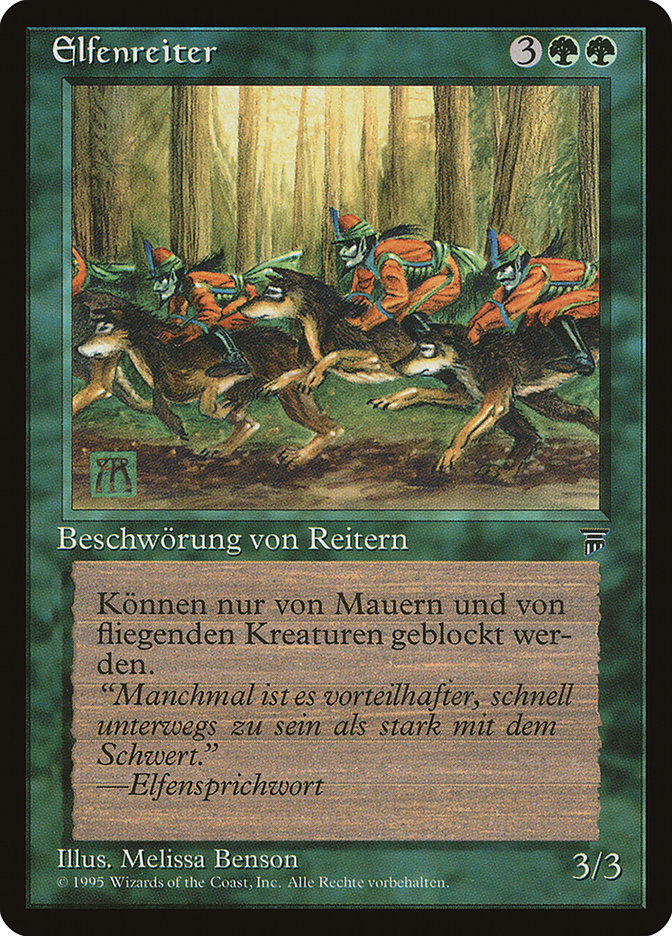 Elven Riders (German) - "Elfenreiter" [Renaissance] | Game Grid - Logan