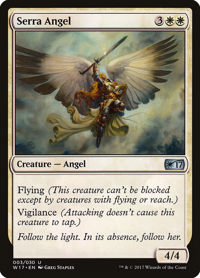 Serra Angel [Welcome Deck 2017] | Game Grid - Logan