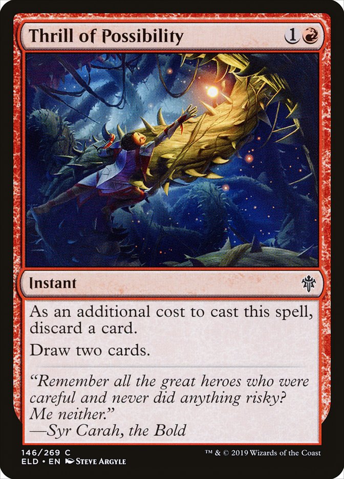 Thrill of Possibility [Throne of Eldraine] | Game Grid - Logan