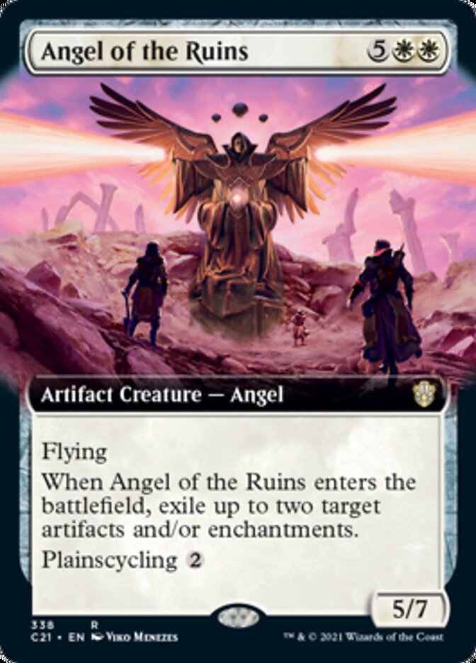 Angel of the Ruins (Extended Art) [Commander 2021] | Game Grid - Logan