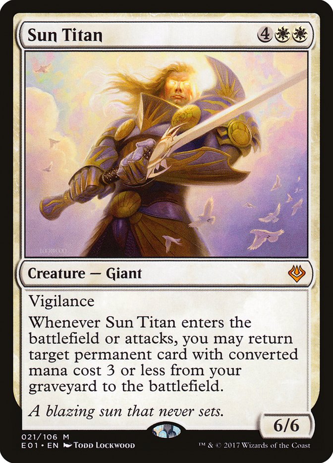Sun Titan [Archenemy: Nicol Bolas] | Game Grid - Logan