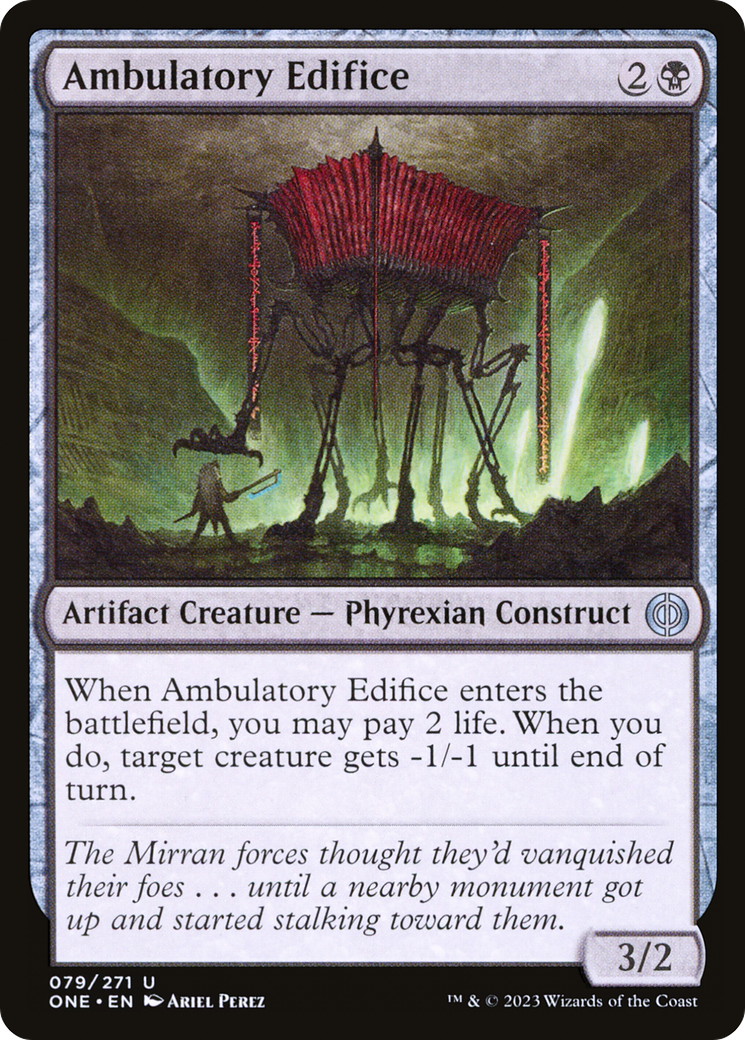 Ambulatory Edifice [Phyrexia: All Will Be One] | Game Grid - Logan
