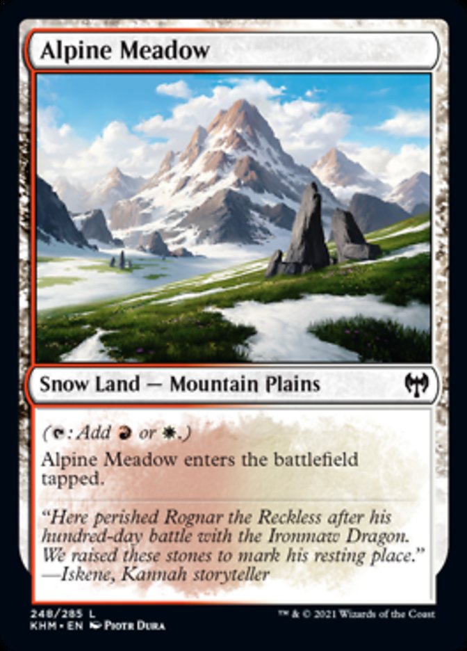 Alpine Meadow [Kaldheim] | Game Grid - Logan