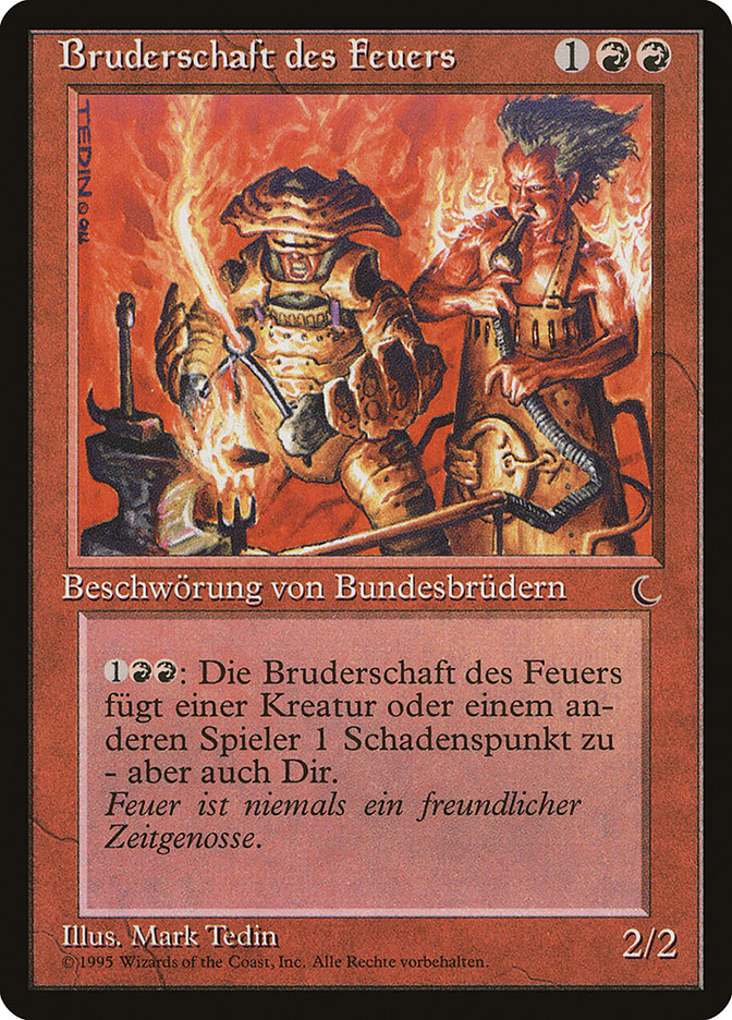 Brothers of Fire (German) - "Bruderschaft des Feuers" [Renaissance] | Game Grid - Logan