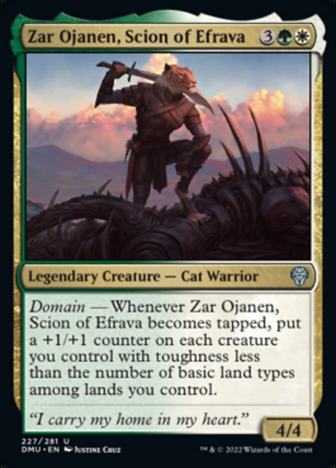 Zar Ojanen, Scion of Efrava [Dominaria United] | Game Grid - Logan