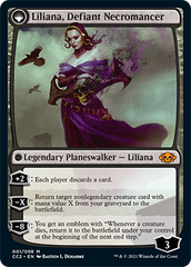 Liliana, Heretical Healer // Liliana, Defiant Necromancer [Commander Collection: Black] | Game Grid - Logan