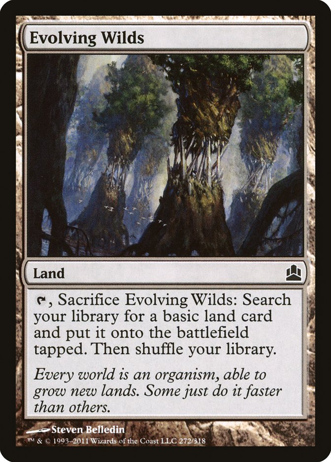 Evolving Wilds [Commander 2011] | Game Grid - Logan