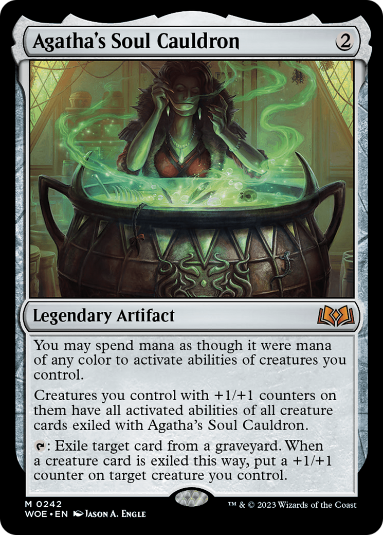 Agatha's Soul Cauldron [Wilds of Eldraine] | Game Grid - Logan