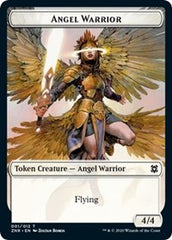 Angel Warrior // Construct Double-Sided Token [Zendikar Rising Tokens] | Game Grid - Logan