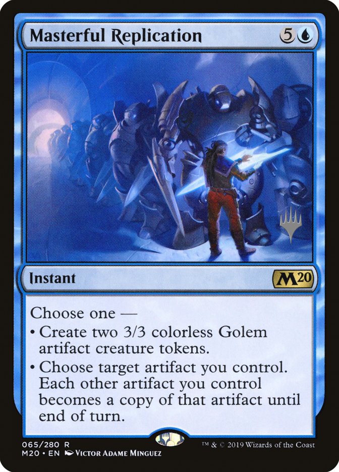 Masterful Replication (Promo Pack) [Core Set 2020 Promos] | Game Grid - Logan