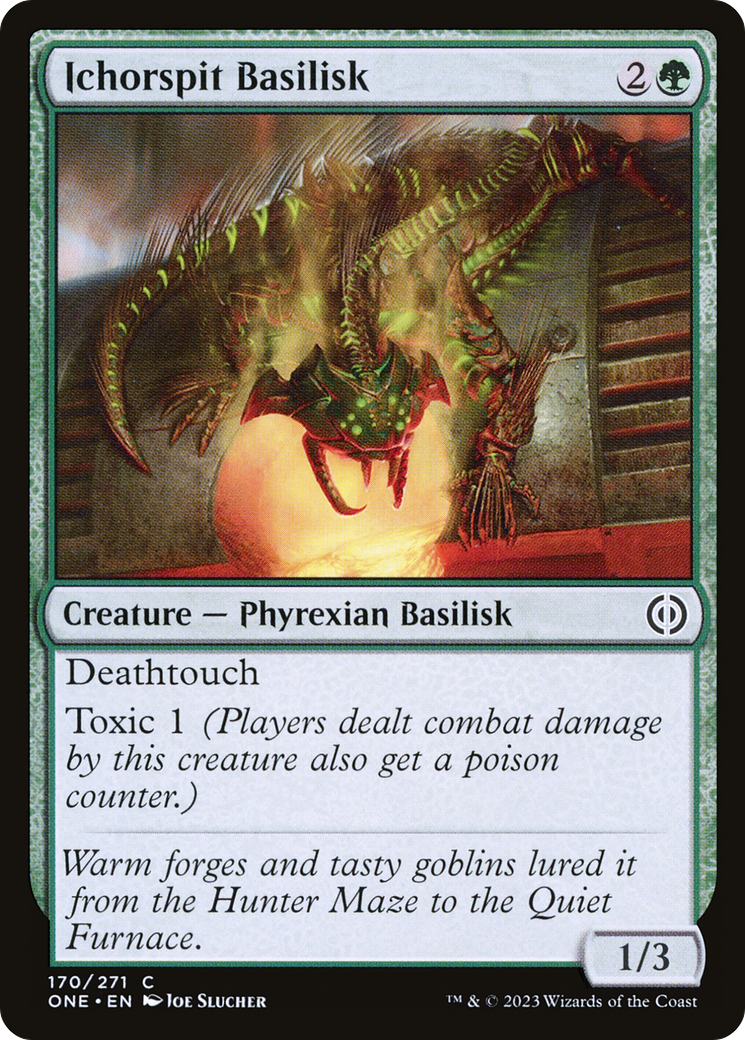 Ichorspit Basilisk [Phyrexia: All Will Be One] | Game Grid - Logan