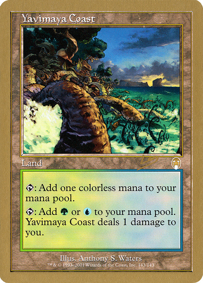 Yavimaya Coast (Raphael Levy) [World Championship Decks 2002] | Game Grid - Logan