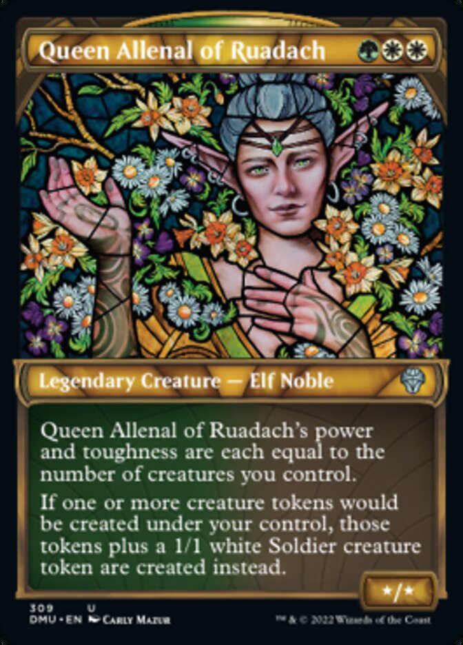 Queen Allenal of Ruadach (Showcase) [Dominaria United] | Game Grid - Logan