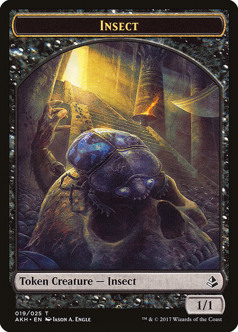 Labyrinth Guardian // Insect Double-Sided Token [Amonkhet Tokens] | Game Grid - Logan