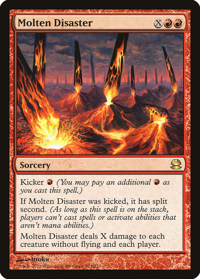 Molten Disaster [Modern Masters] | Game Grid - Logan