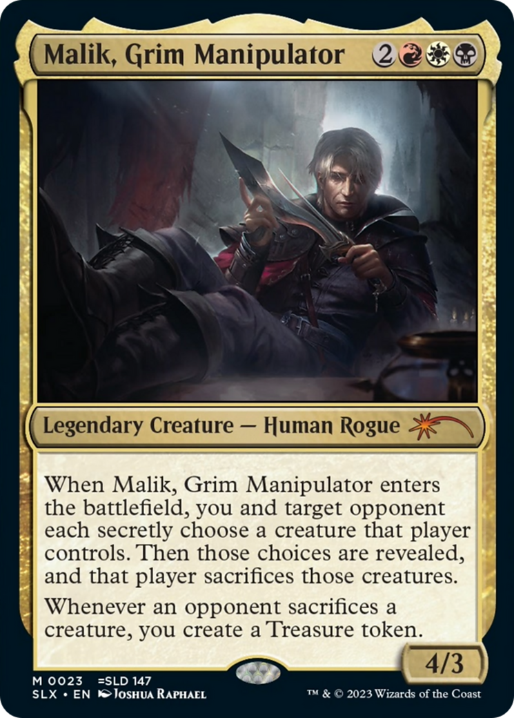 Malik, Grim Manipulator [Secret Lair: Universes Within] | Game Grid - Logan