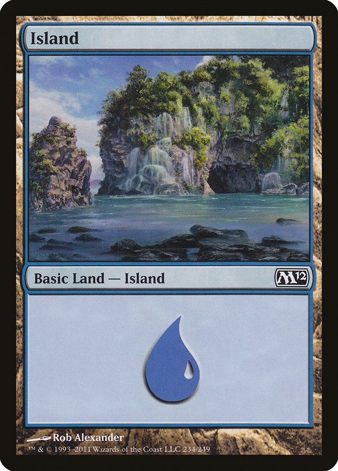 Island (234) [Magic 2012] | Game Grid - Logan